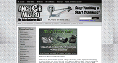 Desktop Screenshot of anchorwizard.com
