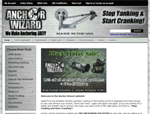 Tablet Screenshot of anchorwizard.com